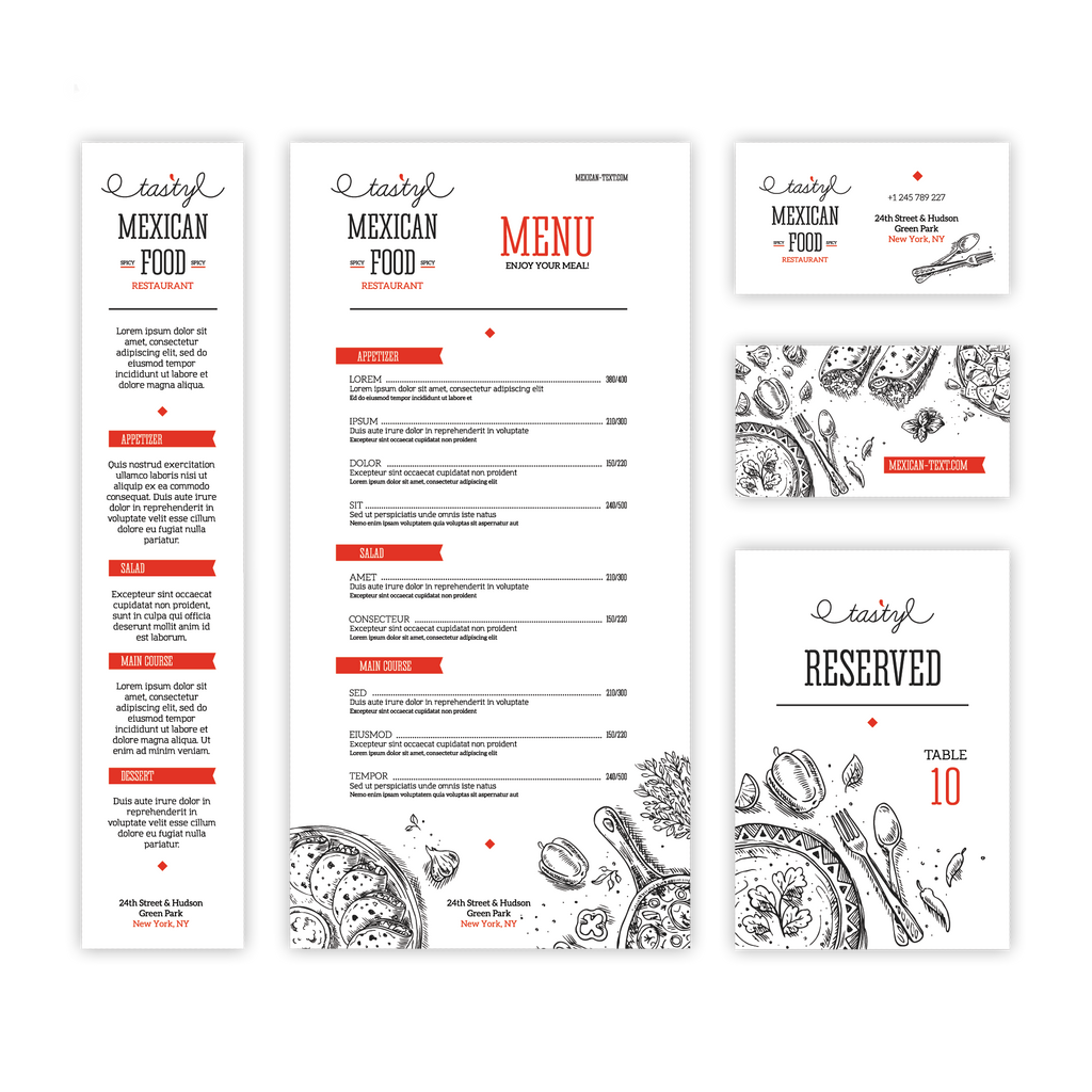Menu Inicial Design Creative Menu Design Ideas | TerraSlate Paper