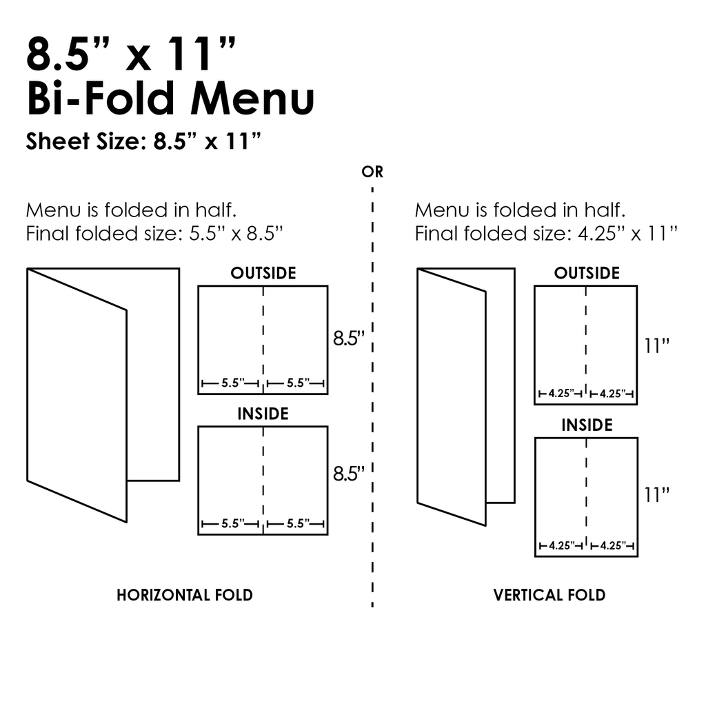 Bi Fold Pool Menu 8.5