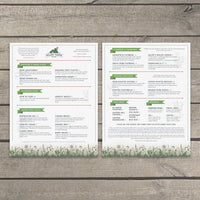 Farm to Table Template 8.5" x 11"
