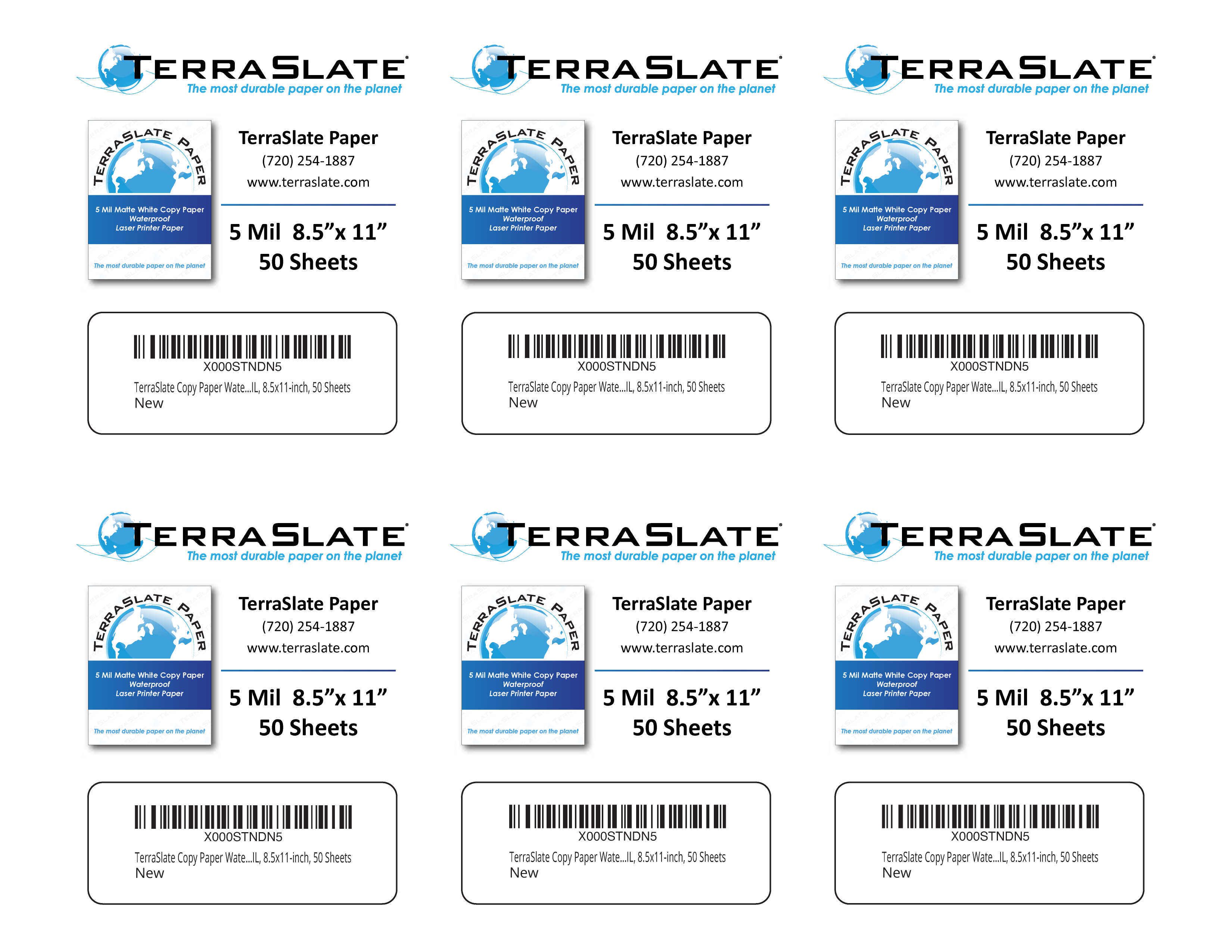 Internal Print Request - TerraSlate Inc.