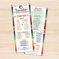 Plantilla El Camaleón 4.25" x 11"