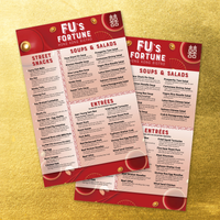 Fu's Fortune Template 12" x 18"