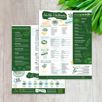 Hello Vietnam Menu Template 8.5" x 11"
