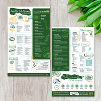 Hello Vietnam Menu Template 8.5" x 14"