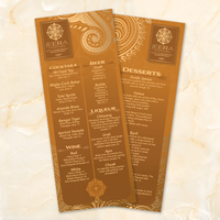 Jeera Indian Template 6" x 15"