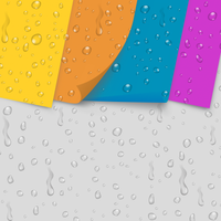 Waterproof Colored Paper!