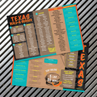 Build-a-Burger Template 12" x 18"