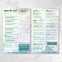 Dispensary Template 8.5" x 14"