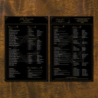 Bar & Lounge Template 13" x 19"