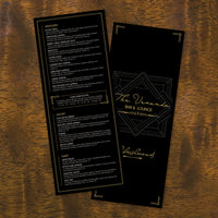 Bar & Lounge Template 6" x 15"