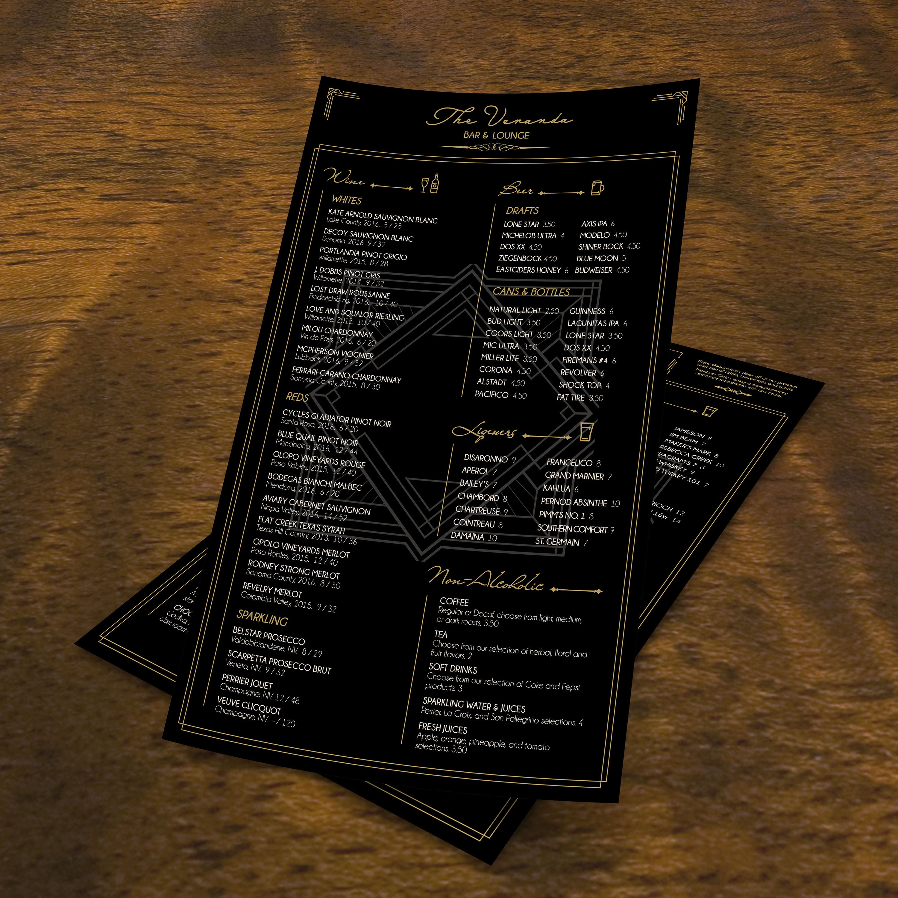 Bar & Lounge Template 8.5